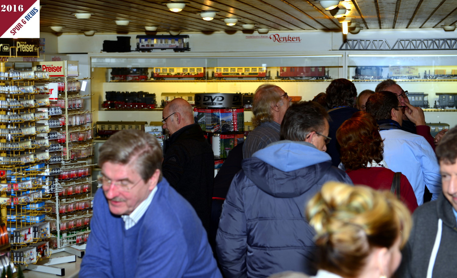 Neuheiten Vorstellung bei Modellbahn-Atelier-Renken in Essen am Samstag, 23. Januar 2015