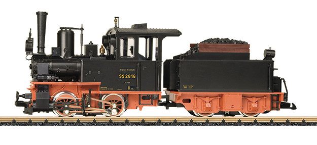 Schlepptender Dampflok der Deutschen Reichsbahn BR 99 - Betriebsnummer 99 2816 -LGB Neuheit 2014 Nummer 22155