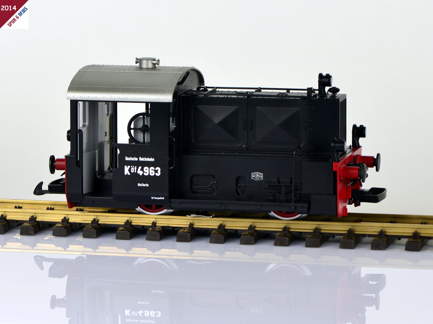 LGB Neuheit 2014 - Rangier Diesellok Kf 4963 der DB