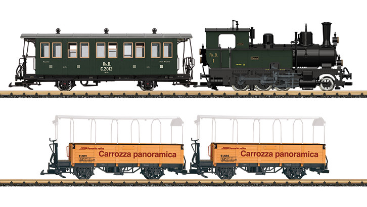 LGB Zugpackung (Set) "Rhtia" der RhB Nr. 29271 - Neuheit aus 2014 