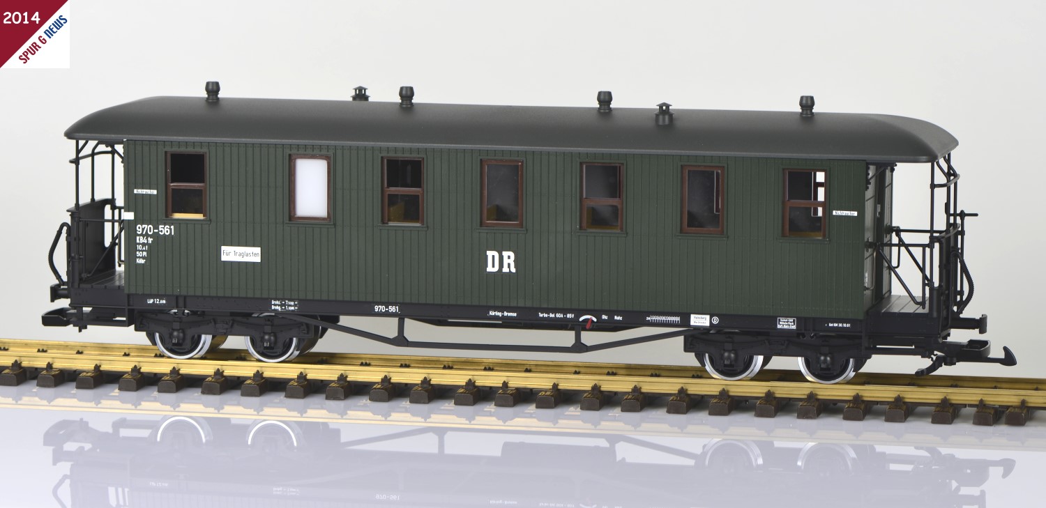 Deutsche Reichsbahn, Wagen Nr. 970-561 - Neuheit 2014 von LGB - Artikel Nummer 31352 L