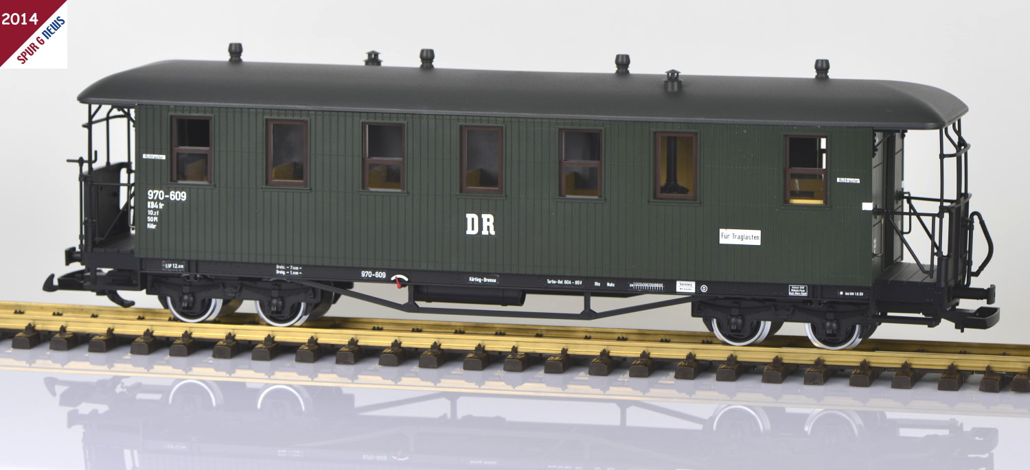 Deutsche Reichsbahn Wagen Nr. 970-609 - Neuheit von LGB Art. Nr. 31352 L