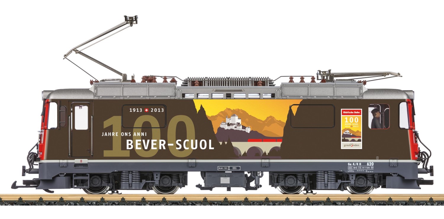 LGB Art. Nr. 28438 - Modell der Ge 4/4 II der RhB zum Jubilum 100 Jahre Bever-Scuol - Herbstneuheit 2014 - Lieferung 2015