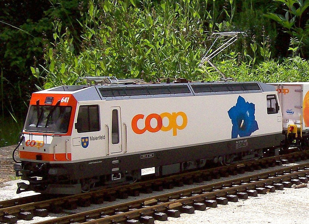 LGB-Modell 28420 aus den Jahre 2008 - Coop Lok "Enzian".
