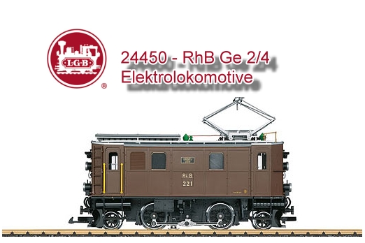 LGB Art. Nr. 24450 - RhB Ge 2/4 Elektrolokomotive 