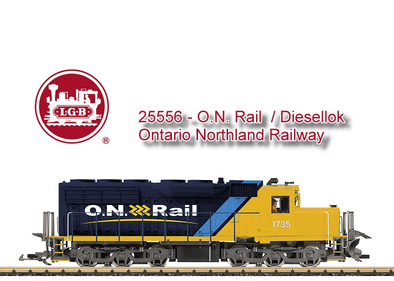 LGB Art. Nr. 25556 - ONT Rail - Diesellok 