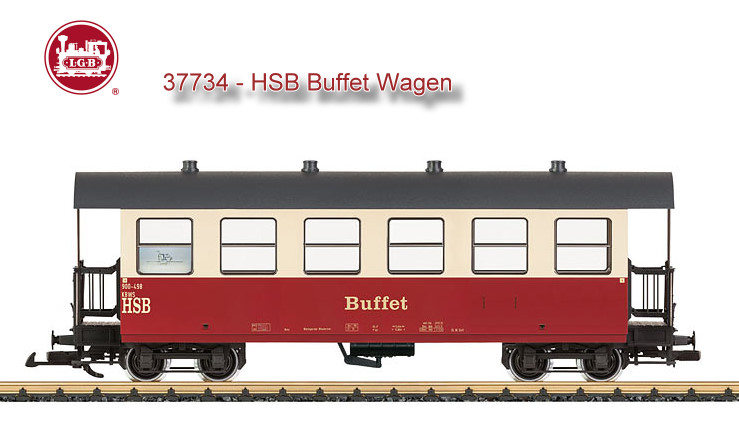 LGB Art. Nr. 37734 - HSB Buffetwagen - Bild von LGB 