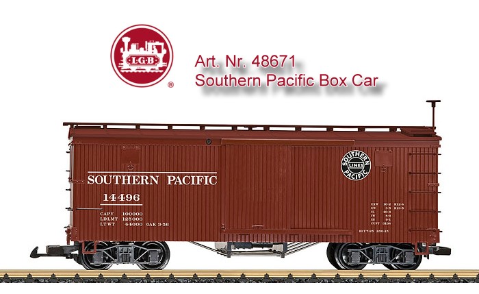 LGB Art. Nr. 48671 - Southern Pacific - Neuheit 2016 