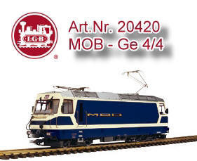 LGB Art. Nr. 20420 - MOB - Ge 4/4 