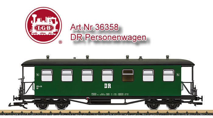 Art. Nr. 36358 - Schsischer Personenwagen, vierachsig