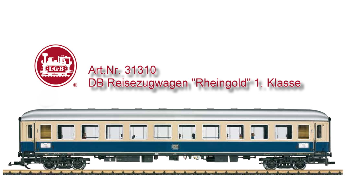 Einmalige Serie 2017. Passende Schnellzugwagen zur E-Lok E10 - Art.Nr. 21751 sind unter den Nummern 31310 und 31311 erhltlich. 