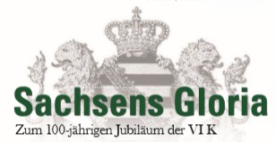 Logo zu Sachsens Gloria aus dem Prospekt von LGB