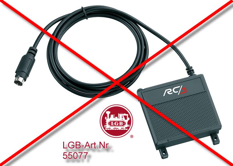 Funkempfnger fr den drahtlosen RC3-Sender 55017. Anschlussmglichkeiten ber CAN-Bus Kabel am Gert an die CS 2 und CS 3 im Digitalbetrieb, mit beigelegtem Anschlusskabel fr das analoge Fahrgert 51079 zum Steuern eines Fahrzeugs. Maximal knnen 4 RC3-Sender 55017 zugeordnet werden. Updatemglichkeit ber die CS 3.