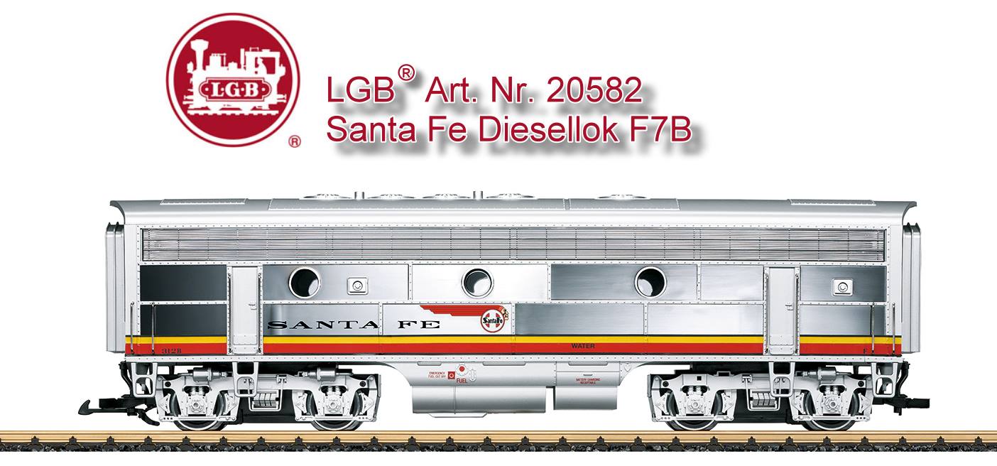 B Unit der Santa Fe Diesellok F7 - LGB Art. Nr. 20582
