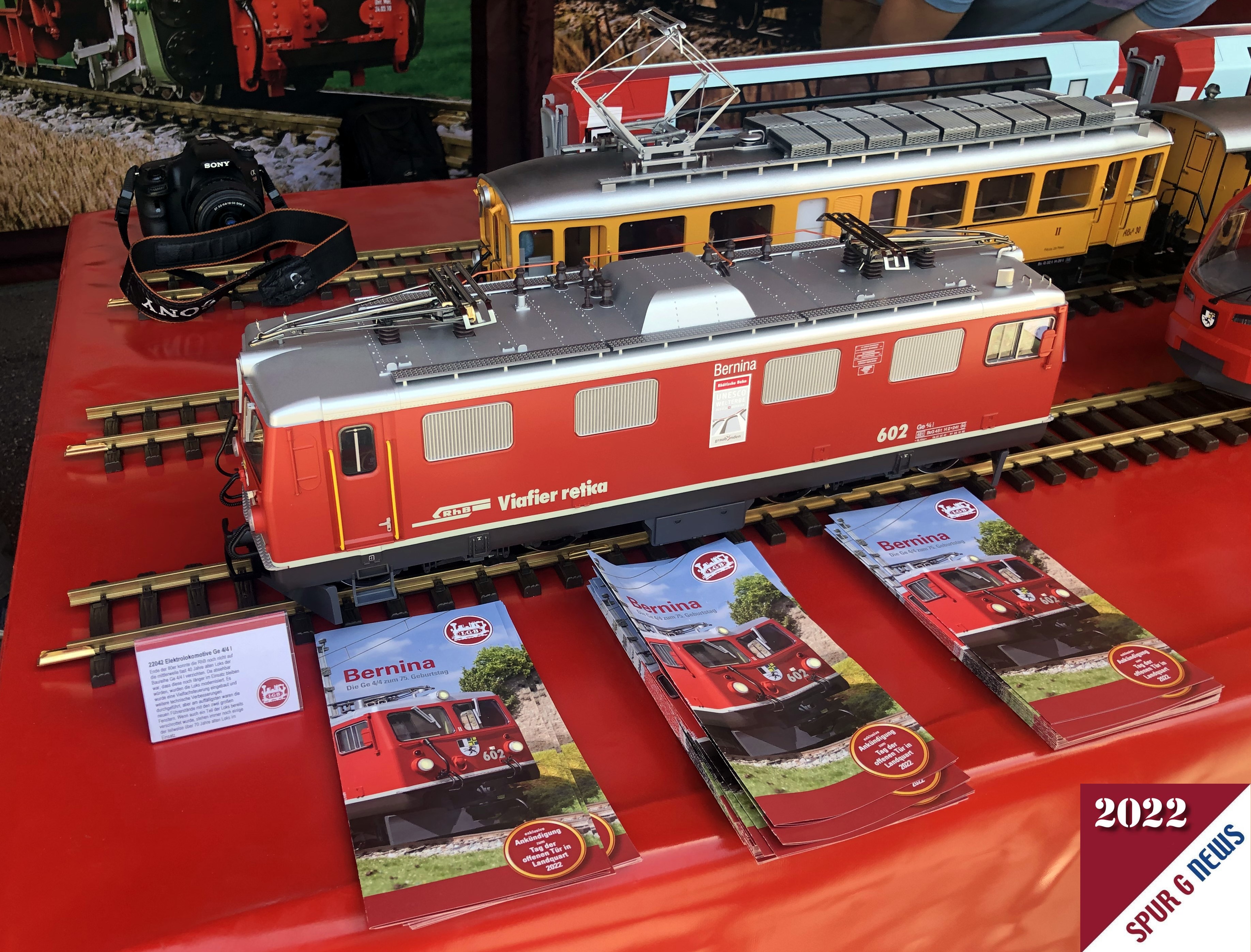 SPUR G NEWS Neuigkeiten Sommerneuheiten LGB 2022