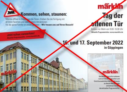 Tag der offenen Tr bei Mrklin in Gppingen!Freitag, 16.09. und Samstag 17.09.2022 