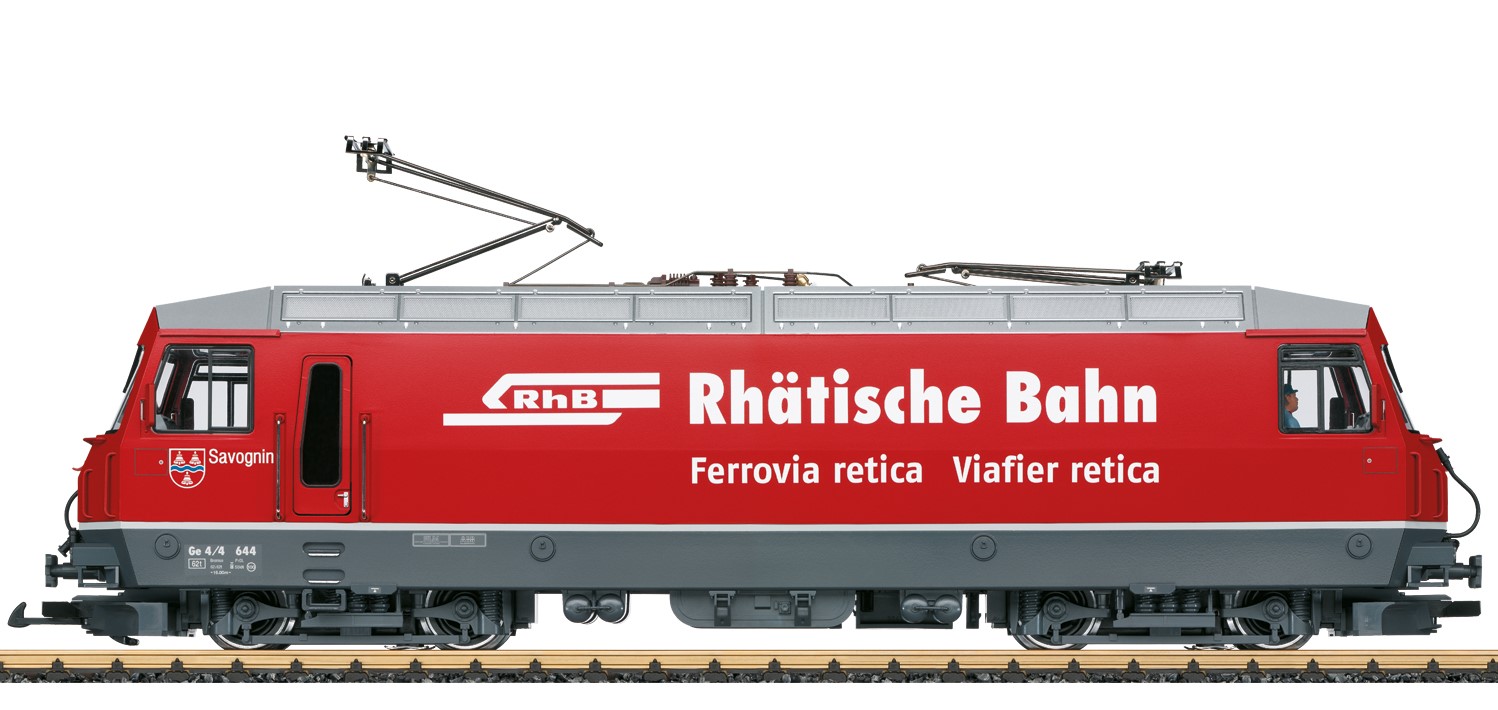 LGB Art. Nr. 21430 - RhB - E-Lok Ge 4/4 III Nr. 644 Savognin