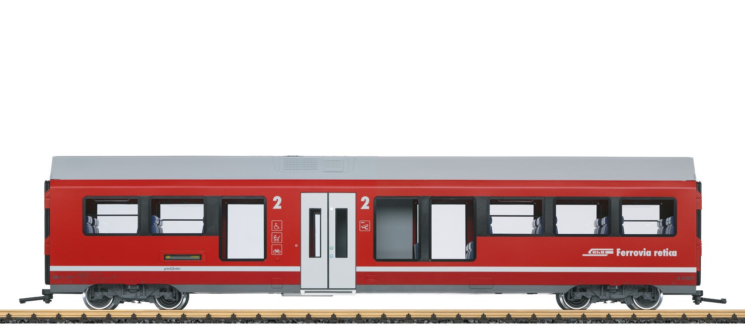 LGB Artikel 33100 - Capricorn - Steinbock - Mittelwagen zu Triebzug ABe 4/16 Nr. 3111 Piz Ella 