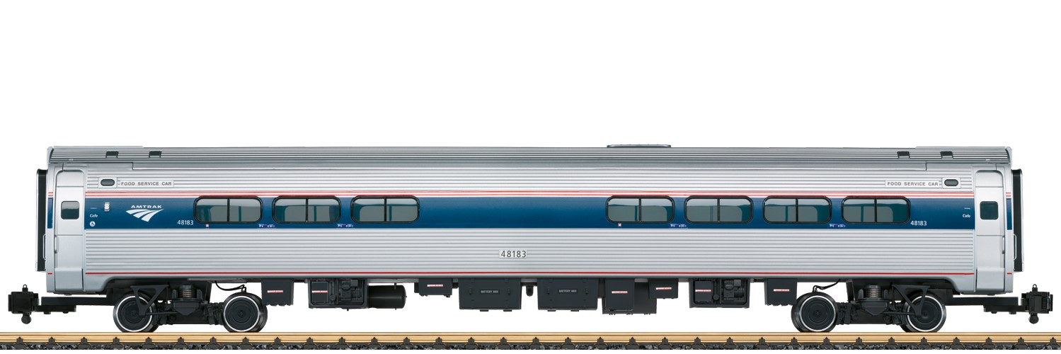 LGB Artikel Nr. 31204 - Amtrak Amfleet  Split Clulb Personenwagen - Farbgebung Phase VI Nr. 82560