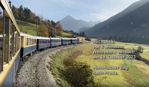 Rckblick: 5 Monate sind seit dem RhB Weltrekord vergangen!