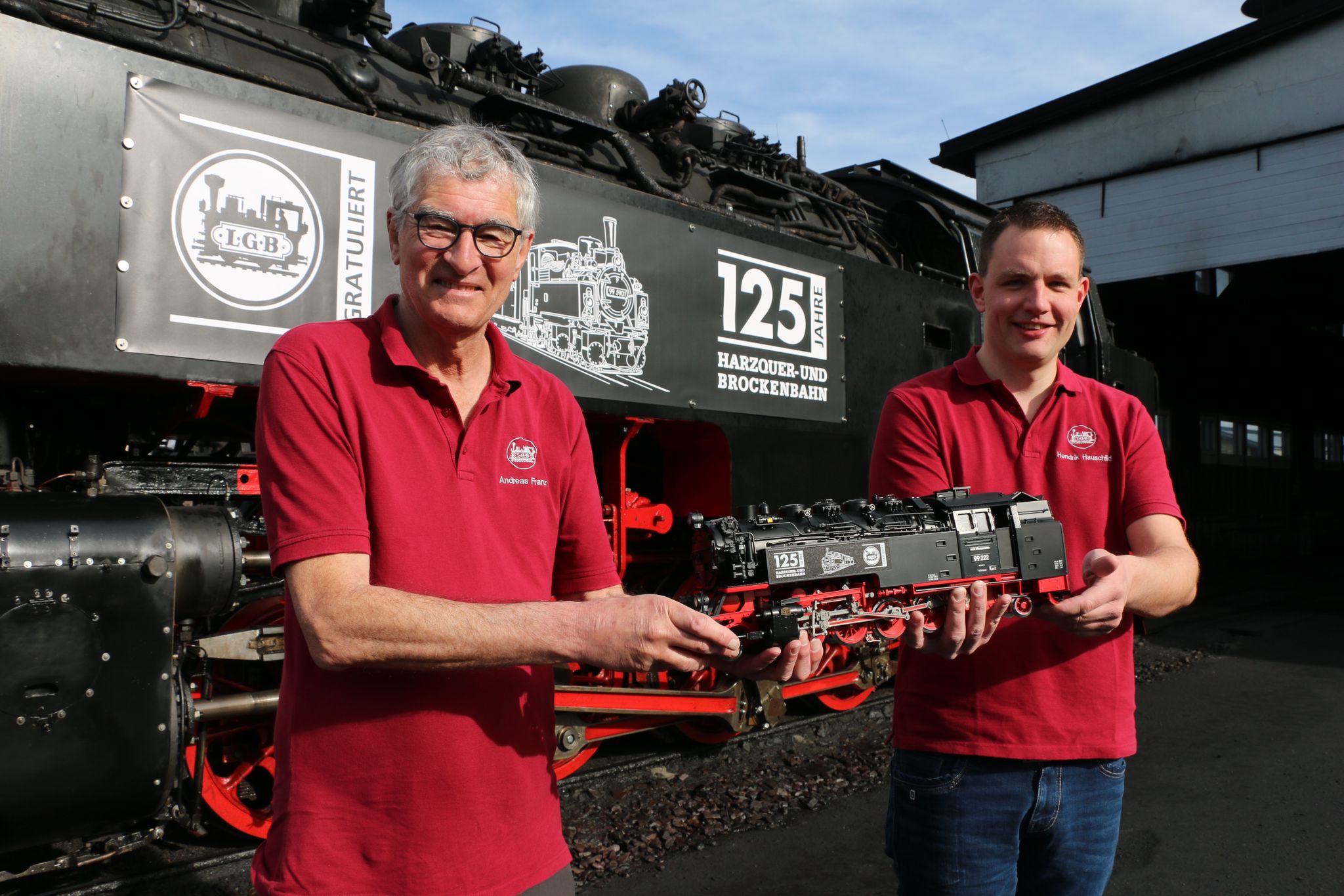 Video um 125jhrigen Jubilum der Brockenbahn 