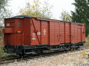 Klicken Sie auf das Bild und gelangen zur Aufstellung der Gterwagen bei der chsle Bahn. 