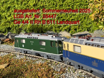 ausgeliefert: LGB 28447 - Sommerneuheit 2025
