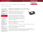 Erstes Update von Märklin für die CS3 und CS3plus.... per Internetverbindung oder USB-Stick