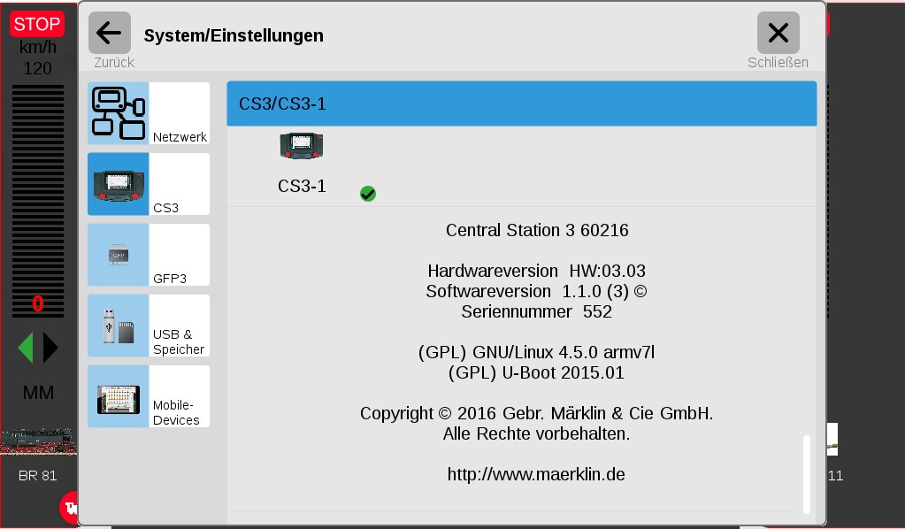 Ist das Update abgeschlossen wird ber die System / Einstellungen die neue Version 1.1.0 (3) angezeigt. Bei unserem Versuch hat das auf Anhieb und ohne Probleme funktioniert. 