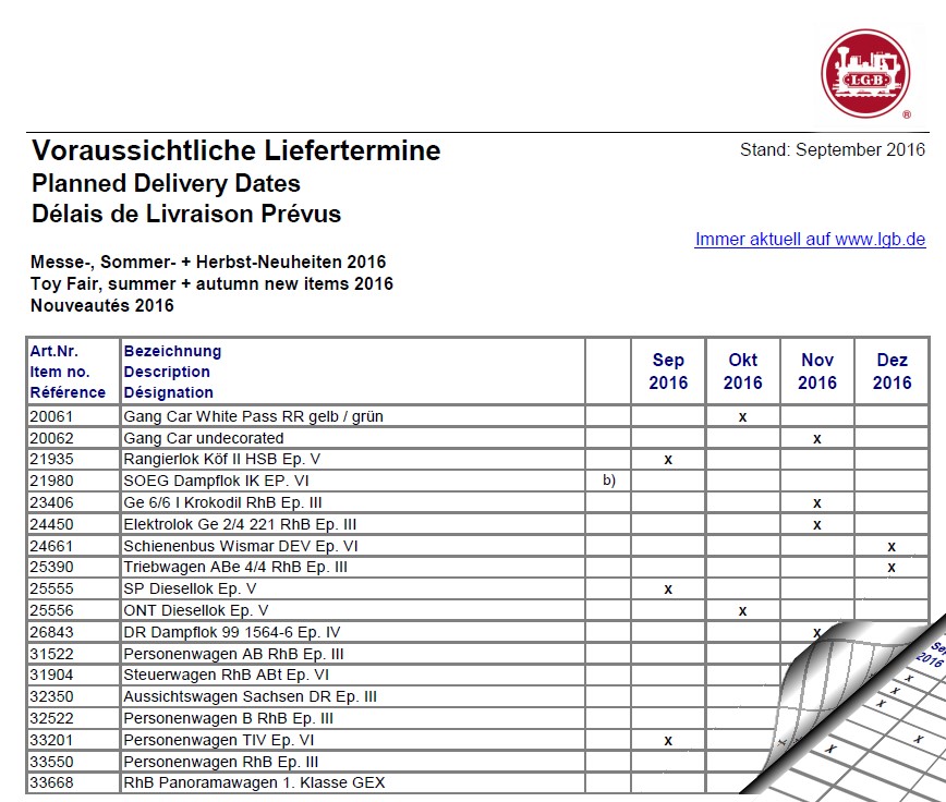 Lieberterminliste LGB September 2016