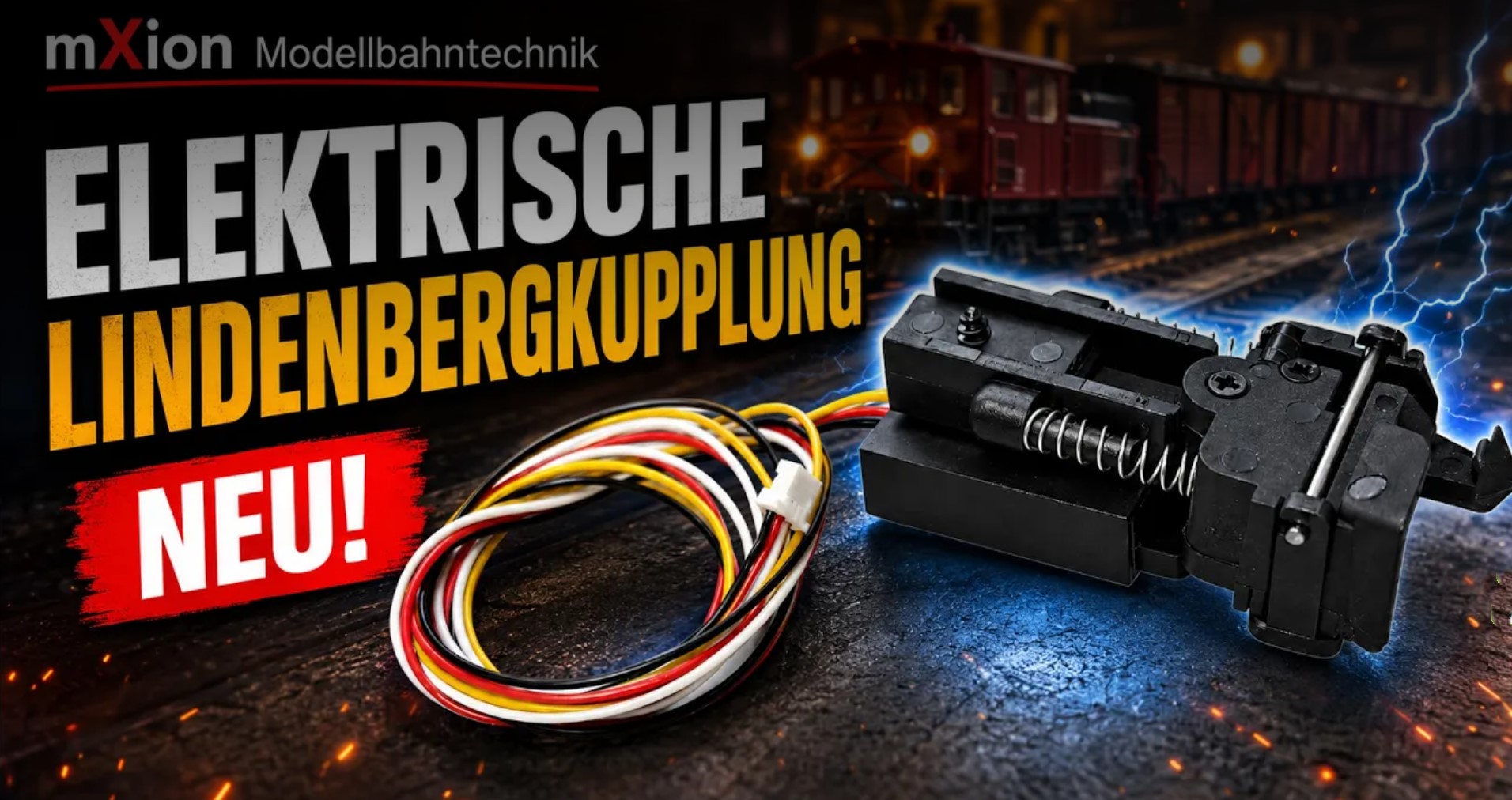Auf der mXion DSP Steuerung gut zu erkennen ist links unten der Anschluss f�r die Stromabnahme direkt vom Gleis. Da gleich hinter den L�tpads ein Gleichrichter sitzt ist die Steuerung einfach, z.B. in einen G�ter- oder einern Personenwgen zu verbauen. Lediglich eine Achse mit Stromabnahme wird ben�tigt. 