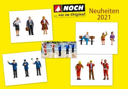 NOCH - im 111. Jahr - neue Spur G Figuren   