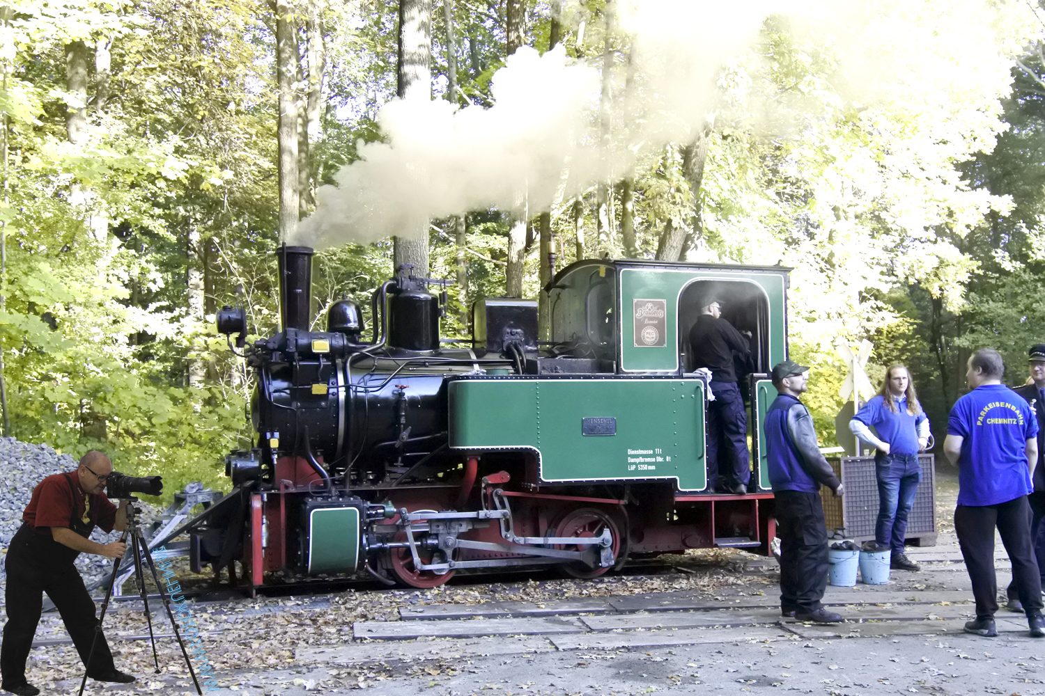 Für weitere Veranstaltungen und Öffnung der Gartenbahn laufen die Vorbereitungen.