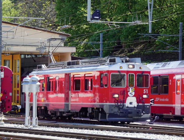Triebwagen III Bernina Nr. 51 - Coverbild unseres Spur G Magazins Nr. 24 vom Juni 2020.