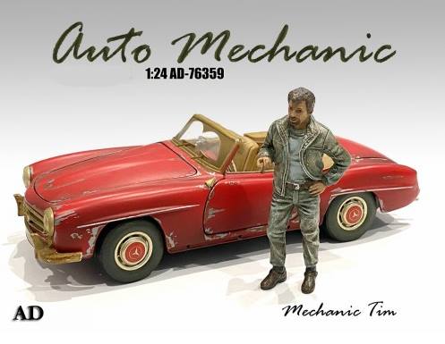 American Diorama - Art. Nr. 76359 - Mechanic TIM Art.Nr. 76359 - Mechanic TIM mit der fetten Zigarre! 