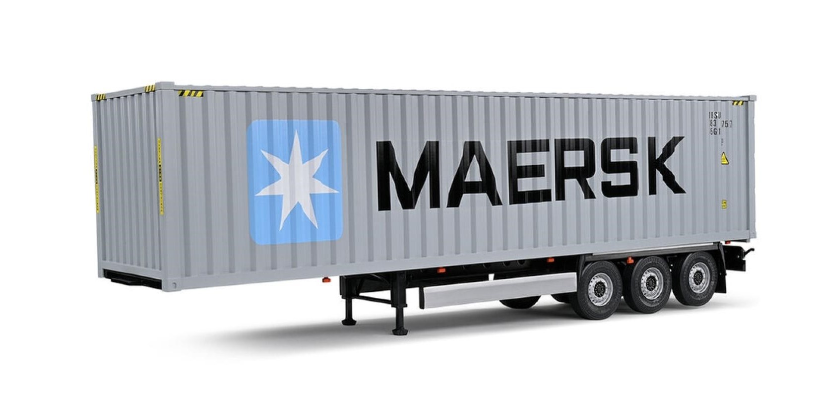 Standardisierte Containerauflieger haben den Gterverkehr revolutioniert und prgen seit Jahrzehnten die moderne Logistik auf Strae und Schiene. Dieses Thema bringt Solido im Mastab 1:24 stilvoll in die Vitrine: Der Container trailer grey zeigt die klare Formsprache eines klassischen Sattelaufliegers, nchtern, funktional und mit genau jener Prsenz, die man von einem Arbeitstier der Fernspedition erwartet.