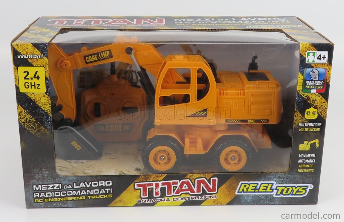 Case - Titan Radbagger - Traktorbagger aus 1999, re.el Toys.