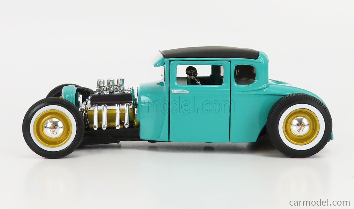 MAISTO - FORD USA - MODEL A CUSTOM 1929, hellgrn, Baujahr 1929, Besonderheit: Tuning