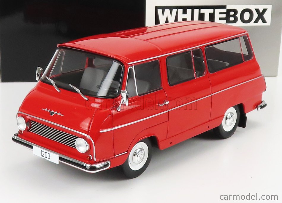 SKODA - 1203 MINIBUS 1968, White box 124122