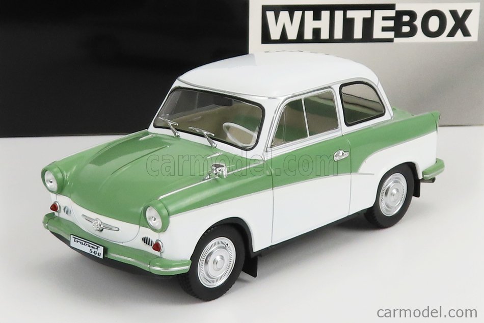 WHITEBOX - TRABANT - P50 1959, Grn Wei, Baujahr 1959, 