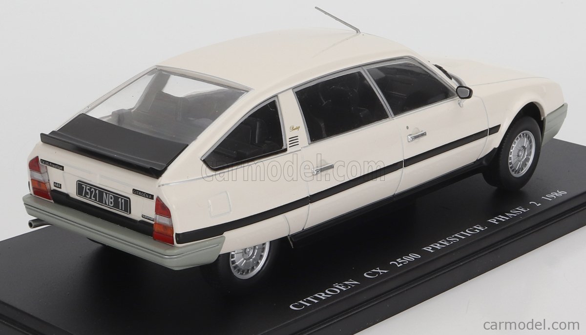 Citroen - CX 2500 Prestige Phase 2 1986 - Epoche IV #weiß #Auto-Vintage-de-Luxe-France-Belgique #CAR168001 # AUTVINTDELUXEFRBE088