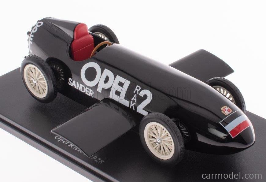 1/24 EDICOLA, OPEL - RAK 2 SPEED RECORD CAR 328 Km/h 1928, CAR166828 ,AB24P029 - HACHETTE-OPEL-COLLECTION