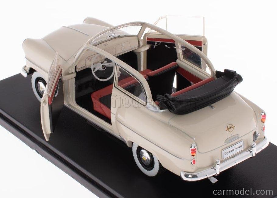 1/24 EDICOLA , OPEL - OLYMPIA REKORD CABRIOLET 1954, CAR166831,.. AB24P018 - HACHETTE-OPEL-COLLECTION