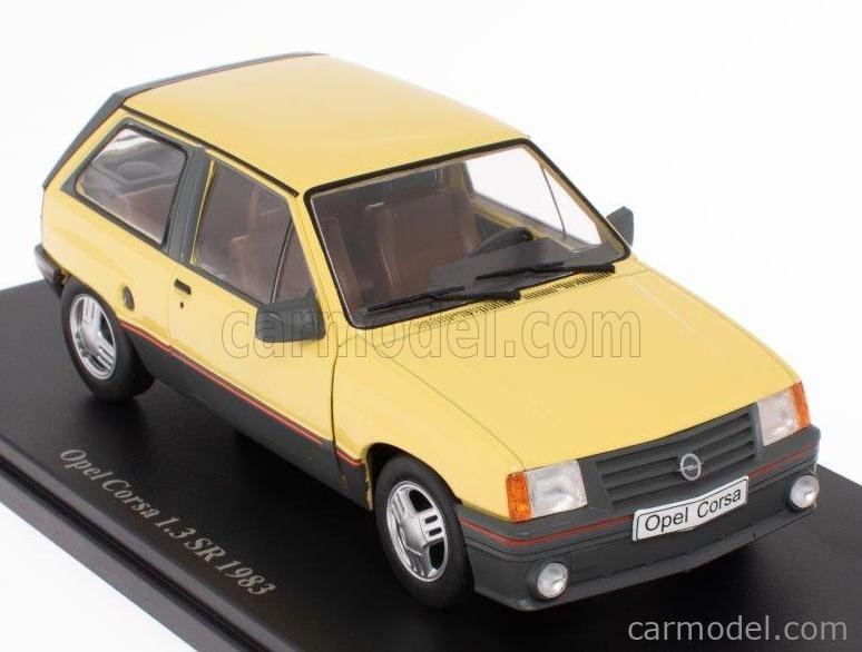 1/24 EDICOLA, OPEL - CORSA 1.3 SR 1983, CAR166832, AB24P017 - HACHETTE-OPEL-COLLECTION
