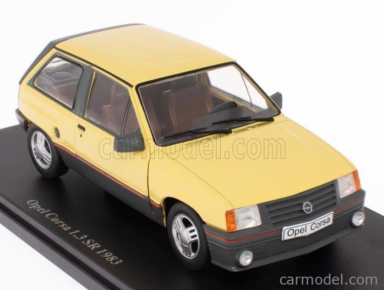 1/24 EDICOLA, OPEL - CORSA 1.3 SR 1983, CAR166832,  AB24P017 - HACHETTE-OPEL-COLLECTION