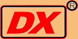Logo von DX - Dong Xin Toys aus der Fangdong Road in Shandou, Guangdong. 