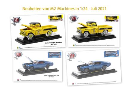 Neuheiten von M2 Machines - Autos - Lieferung im August 2021