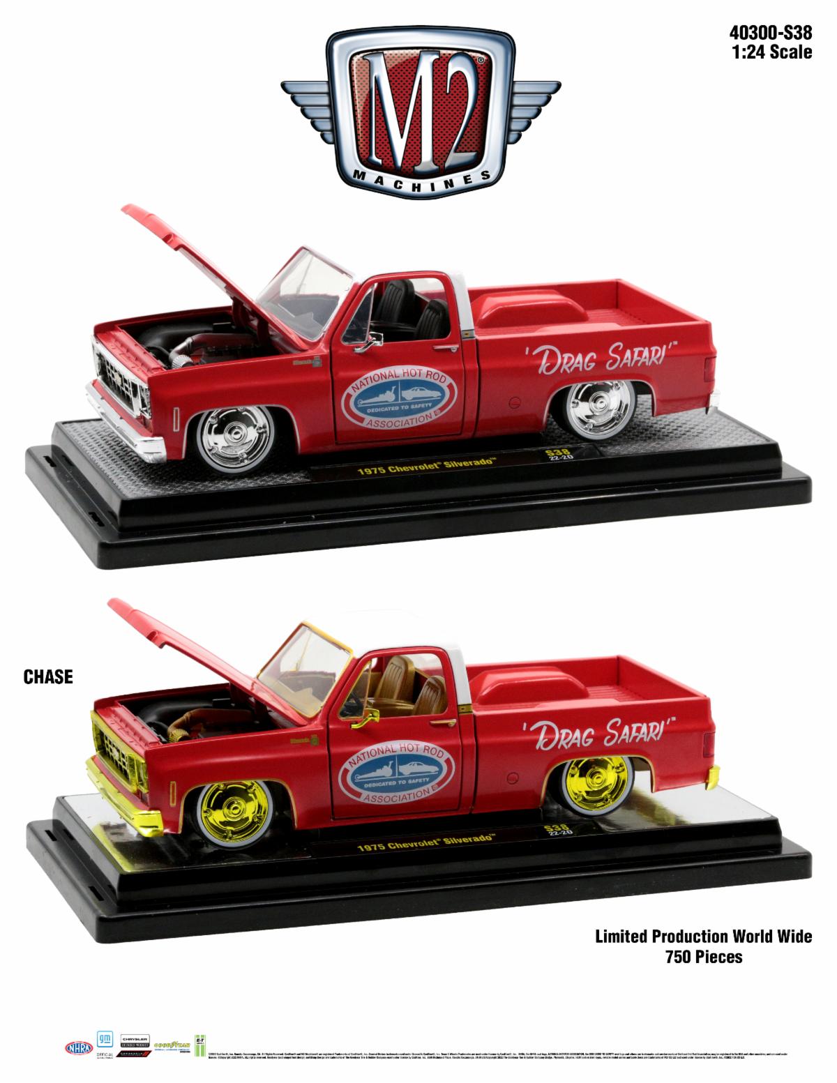 M2 Machines: 1975er Chevy Silverado - "Drag Safari"