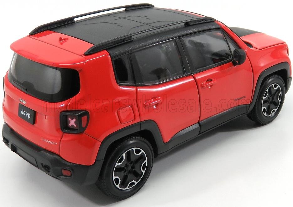 JEEP Renegade - Trailhawk 2017 - Der gnadenlose Jger fr den richtigen Offroad Weg. rot schwarz