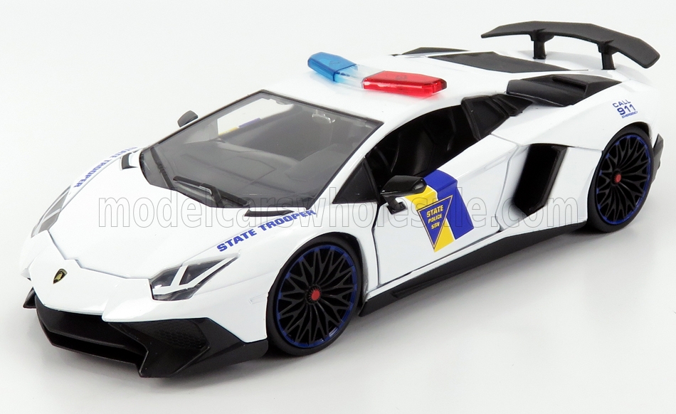 Lamborghini - LP 770-4 Aventador SV - SWAT Staats Polizei in wei